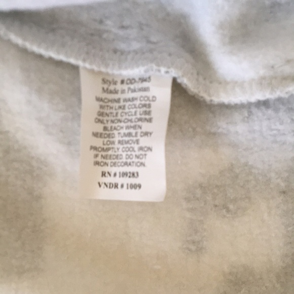 Ocean Drive Crewneck Sweatshirt Oversized Camouflage Medium - Picture 11 of 13